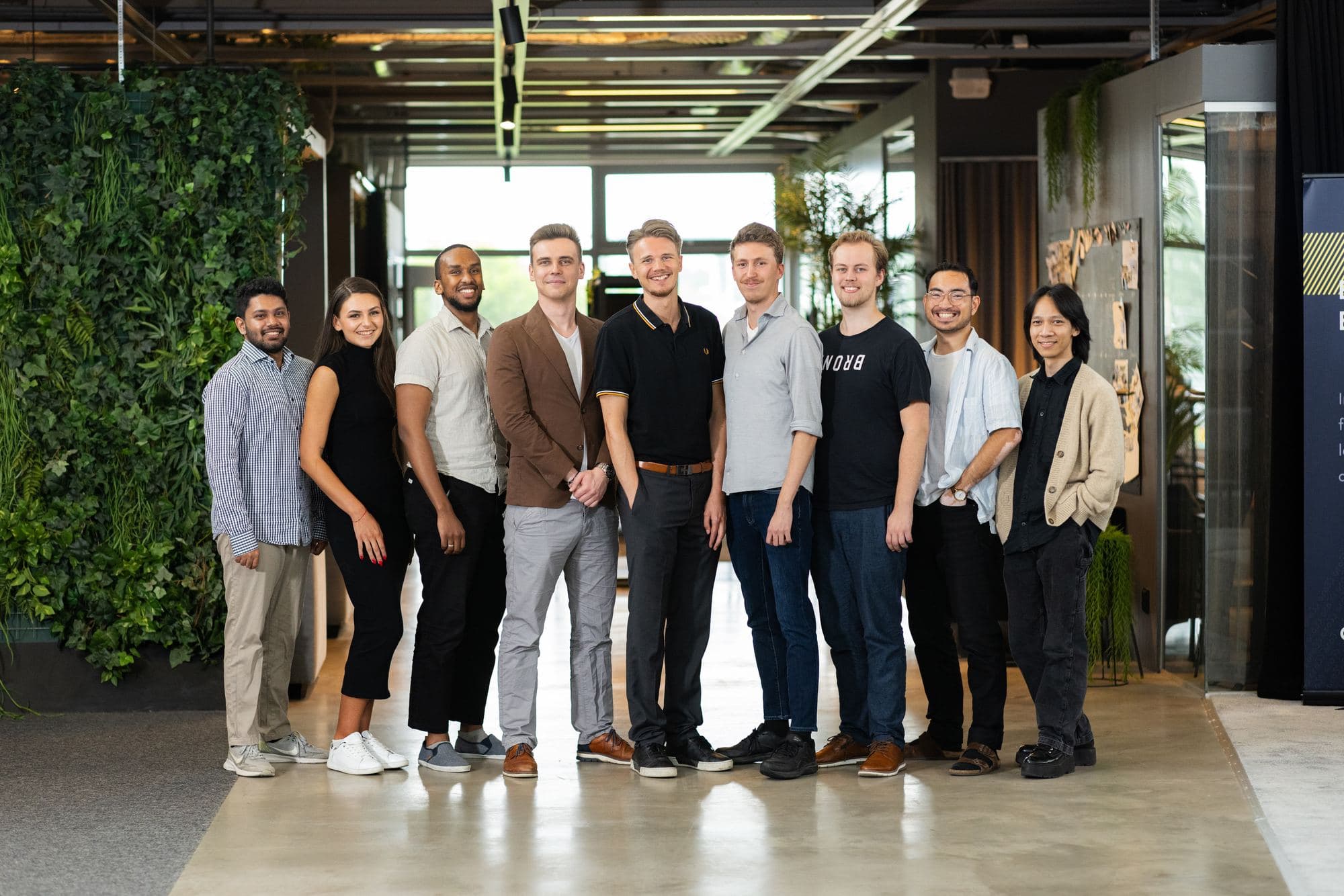 The Incredible team in the office