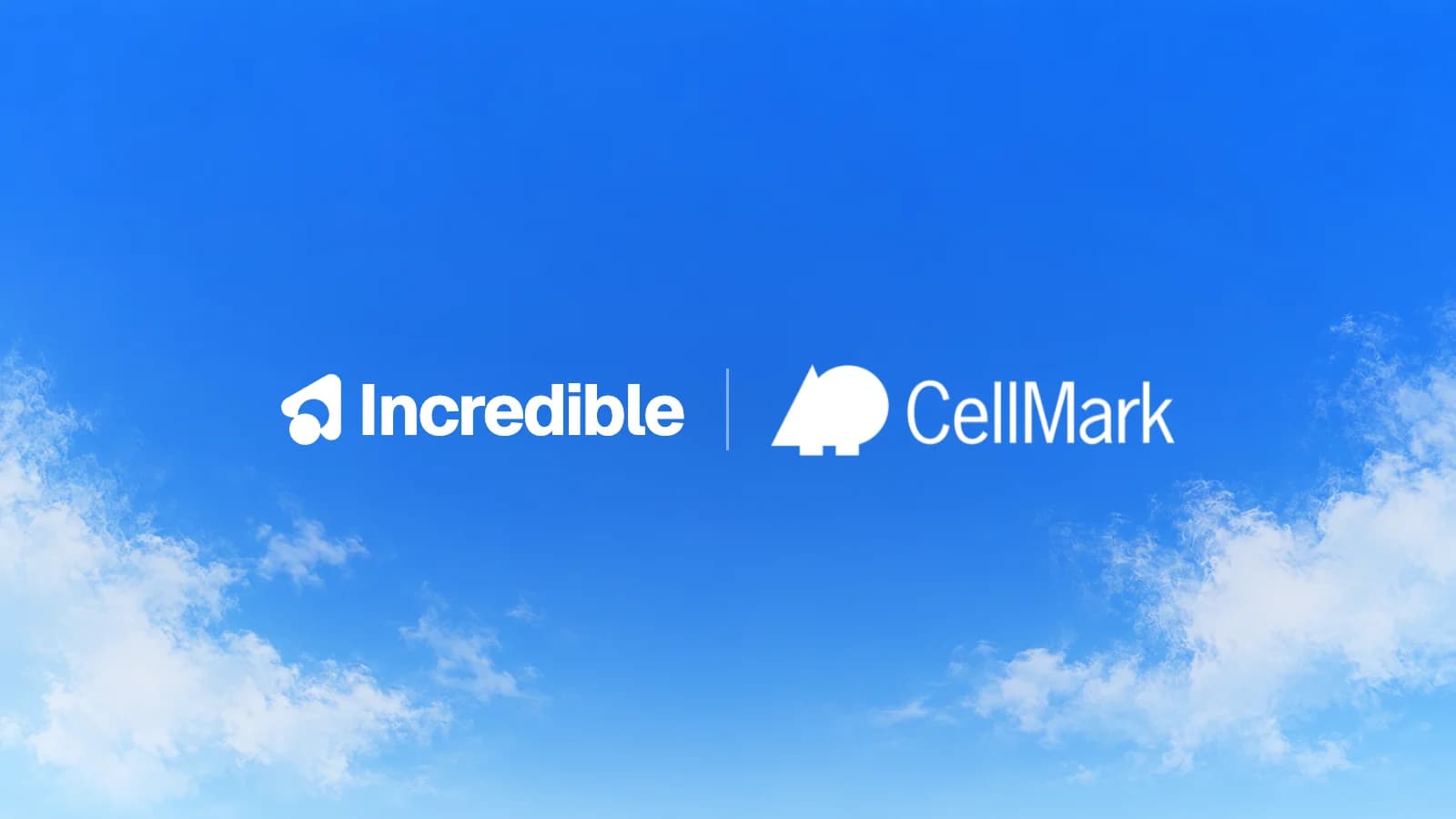 The Incredible and CellMark logos side by side