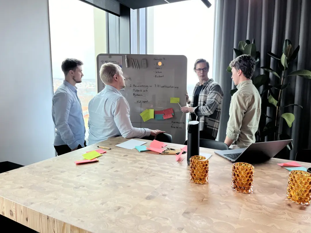 The Incredible team in the office