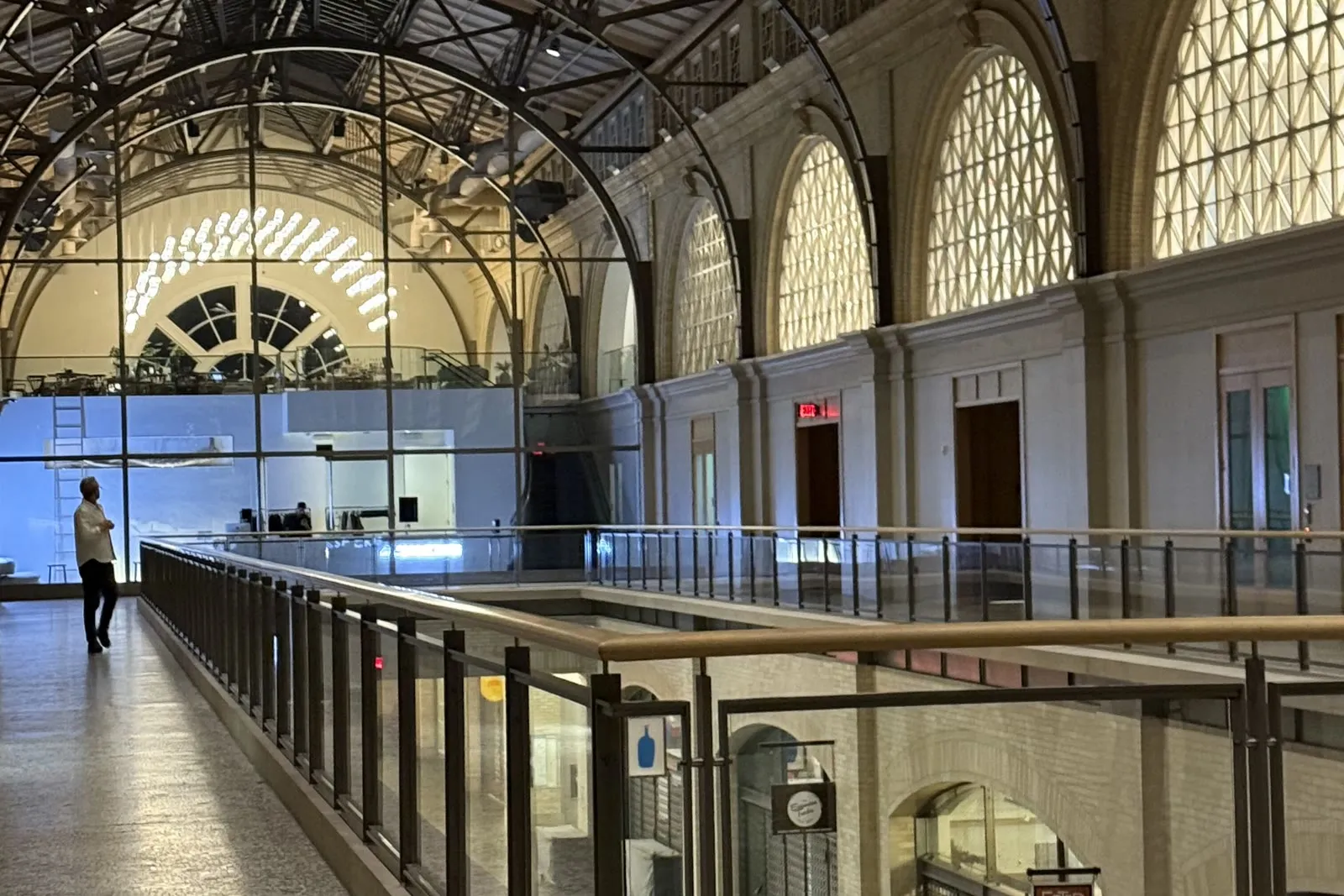 Inside the Ferry Building in San Francisco, home of Shack15
