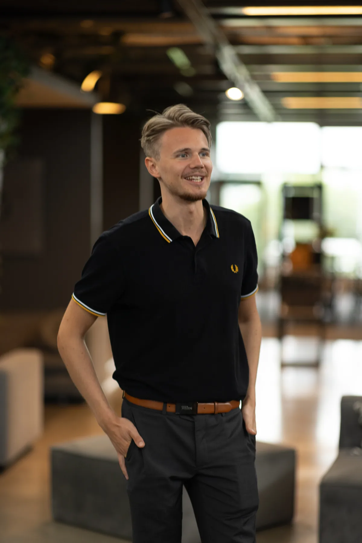 David Bacelj, co-founder, in the Incredible office
