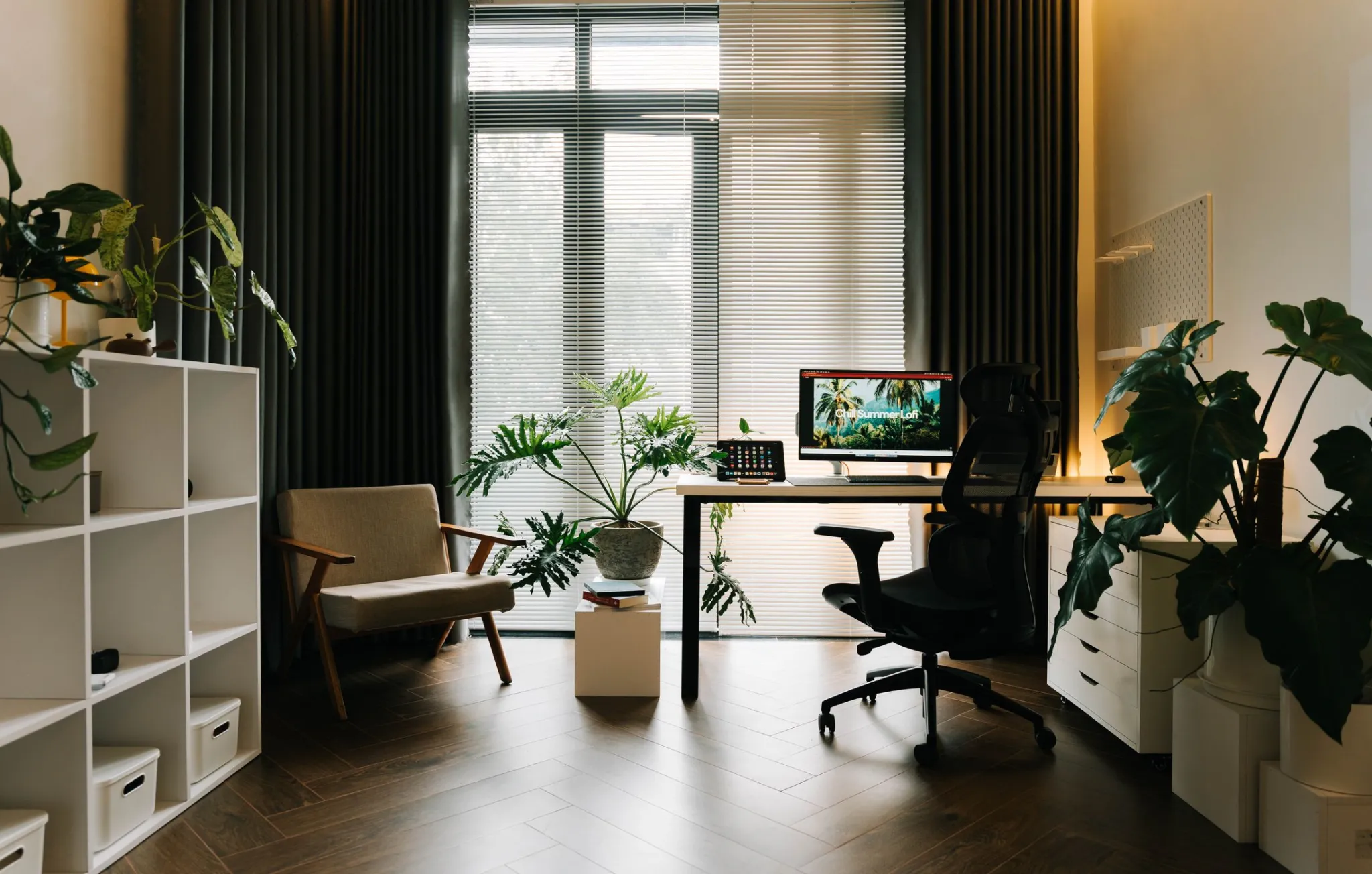 A calm office workspace prepared for Incredible
